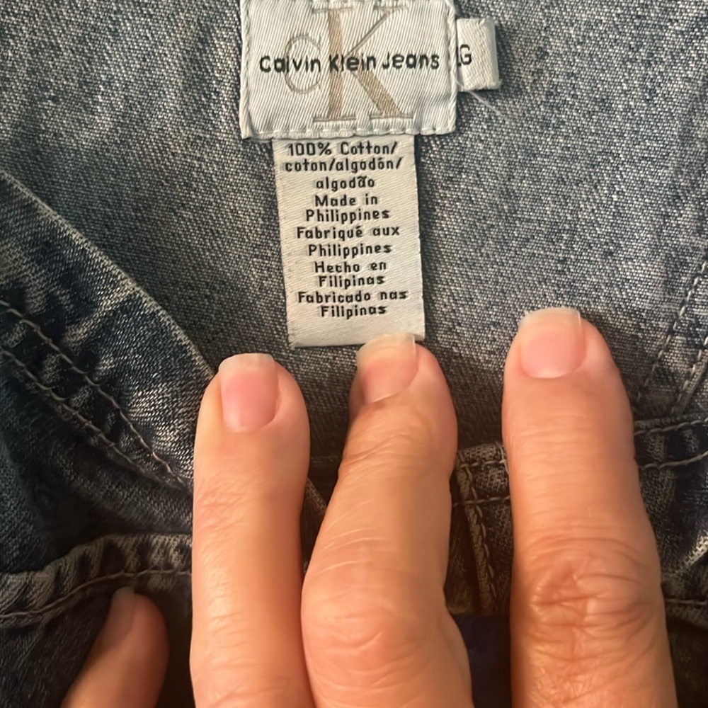 Vintage overalls ankle length